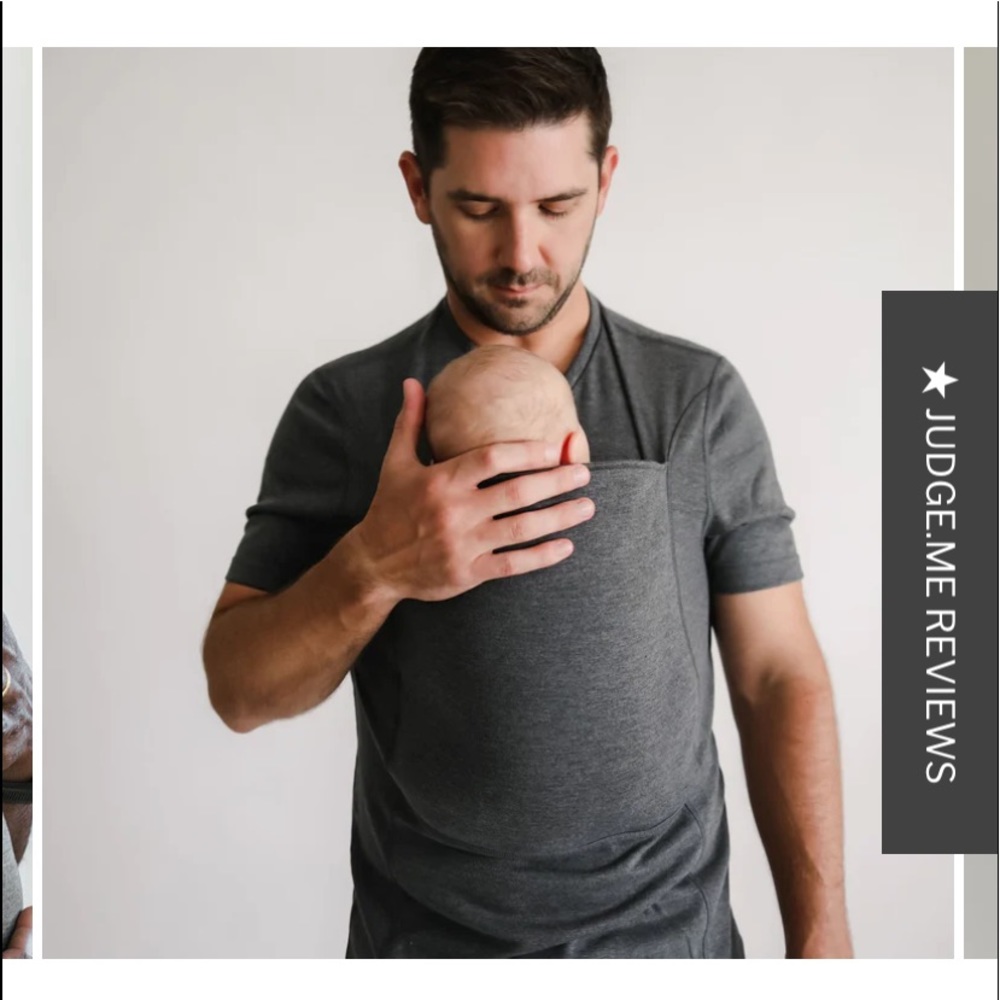 Lalabu men’s baby carrier shirt